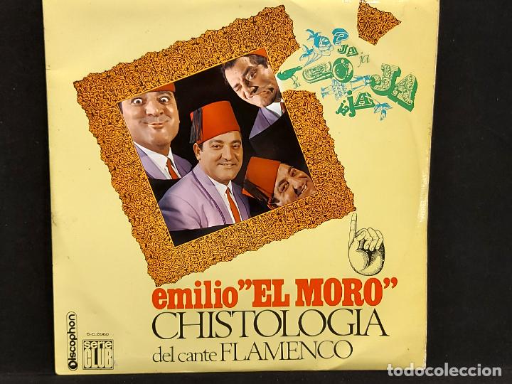 Discos de vinilo: EMILIO EL MORO / CHISTOLOGÍA DEL CANTE FLAMENCO / LP - DISCOPHON-1965 / MBC. ***/*** - Foto 1 - 287741573
