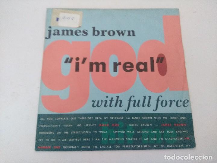 Discos de vinilo: SINGLE/JAMES BROWN/IM REAL. - Foto 1