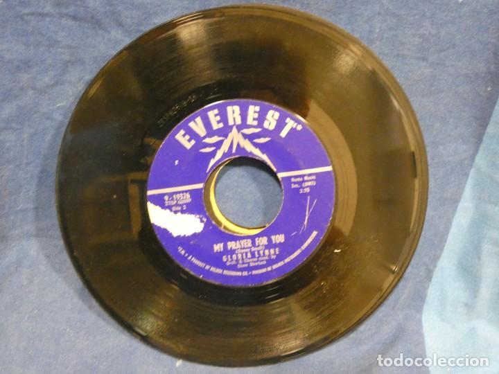 Dischi in vinile: BOXX129 SINGLE 7 PULGADAS USA ESTADO ACEPTABLE GLORIA LYNNE MY PRAYER FOR YOU - BE MY LOVE