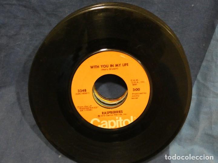 Dischi in vinile: BOXX129 SINGLE 7 PULGADAS USA ESTADO ACEPTABLE RASPBERRIES WITH YOU IN MY LIFE - GO ALL THE WAY
