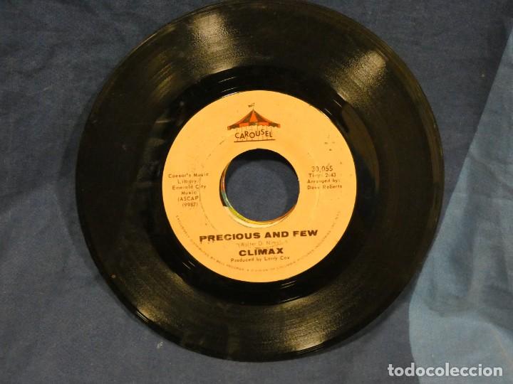 Disques de vinyle: BOXX129 SINGLE 7 PULGADAS USA MARCAS VISIBLES NO GRAVE CLIMAX PARK RESERVE - PRECIOUS 6 FEW (MANCHA)