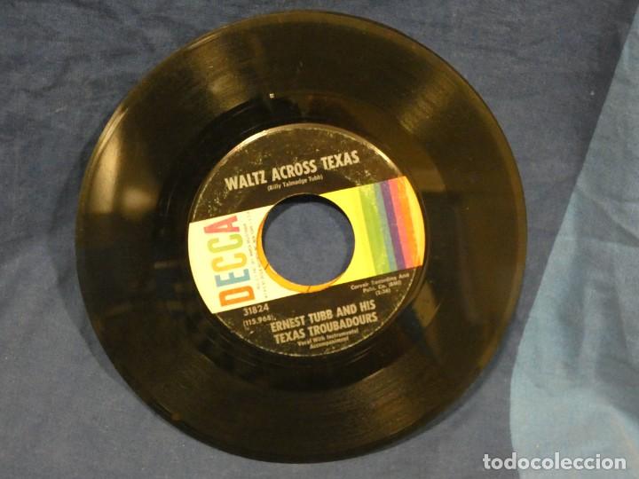 Vinyl records: BOXX129 SINGLE 7 PULGADAS USA ESTADO ACEPTABLE ERNEST TUBB & HIS TEXAS TROUBADOURS LOTS OF LUCK