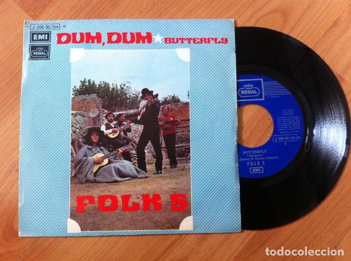 Discos de vinilo: FOLK-5 `Dum Dum&acute; 1971 - Foto 1