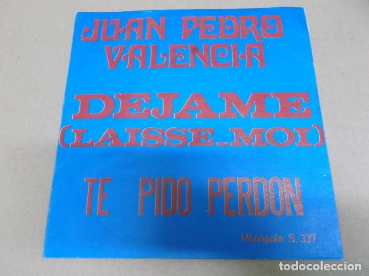 Dischi in vinile: JUAN PEDRO VALENCIA (SN) DEJAME (LAISSE-MOI) A&Ntilde;O 1973 - EDICION BELGA