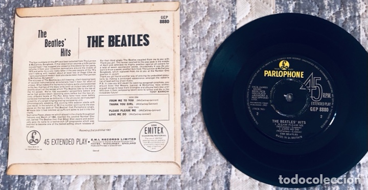 Discos de vinilo: The Beatles Hits (Maxi-Single) - Foto 2