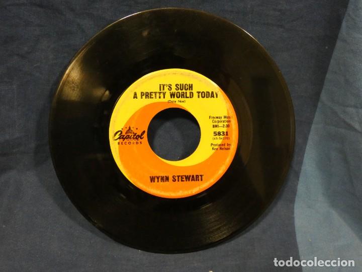 Discos de vinil: BOXX129 SINGLE 7 PULGADAS USA ESTADO ACEPTABLE wynn stewart ol what her name it&acute;s such a pretty worl