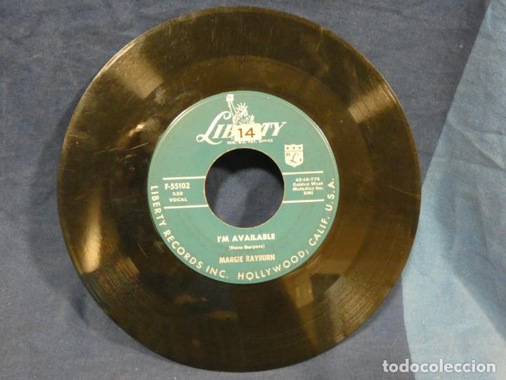 Discos de vinilo: BOXX129 SINGLE 7 PULGADAS USA ESTADO ACEPTABLE MAGGY RAYBURN IF YOU WERE I M AVAILABE