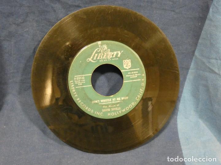 Dischi in vinile: BOXX129 SINGLE 7 PULGADAS USA ESTADO ACEPTABLE DAVID SEVILLE DONT WHISTLE AT ME WITCH DOCTOR