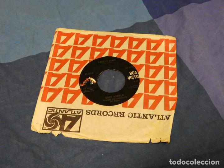 Discos de vinilo: BOXX129 SINGLE 7 PULGADAS USA ACEPTABLE: EDDY ARNOLD LONELY AGAIN LOVE ON MY MIND