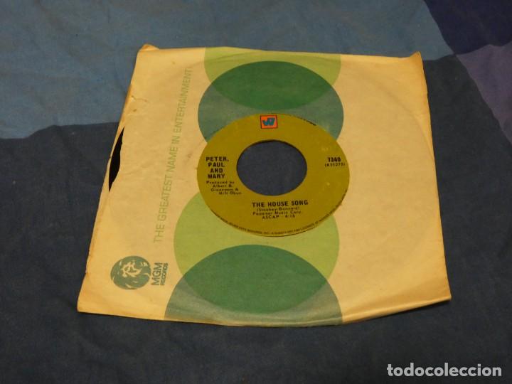 Discos de vinilo: BOXX129 SINGLE 7 PULGADAS USA ACEPTABLE:PETER PAUL MARY LEAING ON A JET PLANE HOUSE SONG