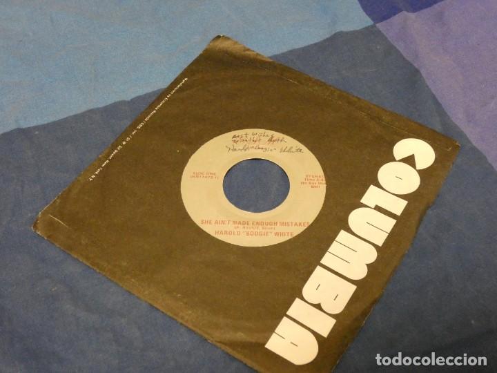 Discos de vinilo: BOXX129 SINGLE 7 PULGADAS USA ACEPTABLE HAROLD BOGEY WHITE SE AINT MADE ENOUGH MISTAKE