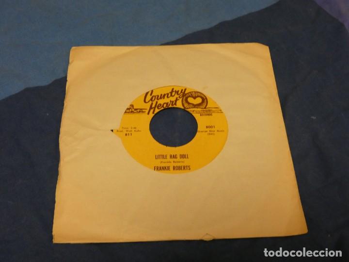 Discos de vinil: BOXX129 SINGLE 7 PULGADAS USA FRANKIE ROBERTS LITTLE RAG DOLL ALL THE TIME