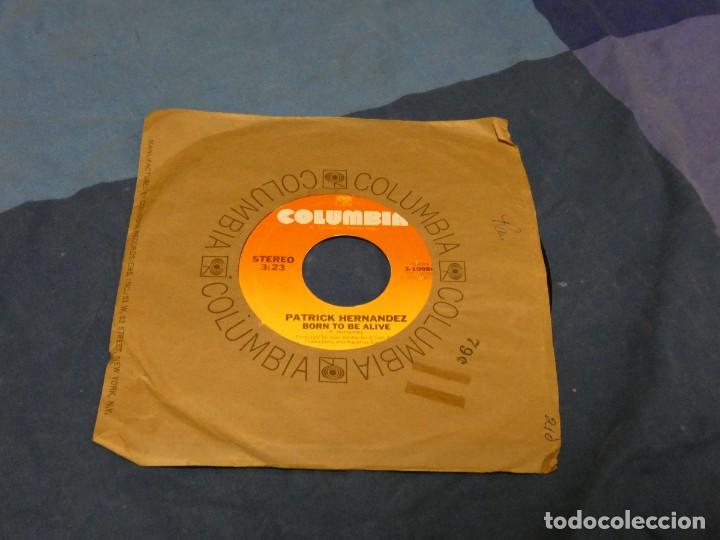 Vinyl records: BOXX129 SINGLE 7 PULGADAS USA PATRICK HERNENADE BORN TO BE ALIVE TOO MANY PEOPLE
