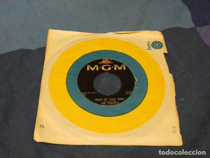 Discos de vinil: BOXX129 SINGLE 7 PULGADAS THE GENTRYS MAKE UP YOUR MIND KEEP DANCING