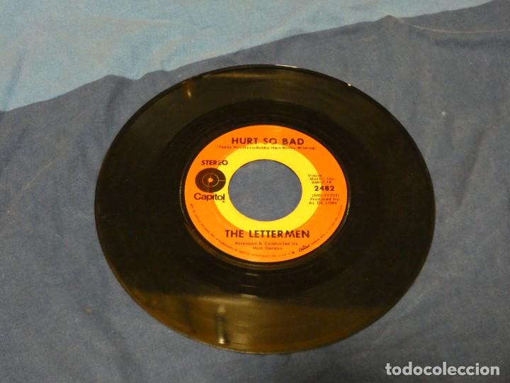 Vinyl-Schallplatten: BOXX129 SINGLE 7 PULGADAS THE LETTERMEN HURT SO BAD CATCH THE WIND