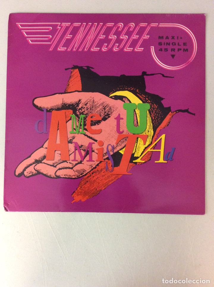Discos de vinilo: Tennessee. Dame tu amistad - Foto 1