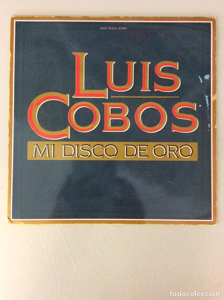 Discos de vinilo: Luis Cobos. Mi disco de oro - Foto 1