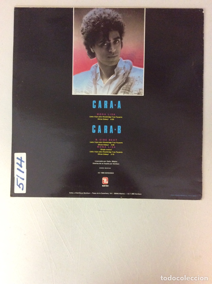 Discos de vinilo: X-Tra. Mona Lisa. - Foto 2