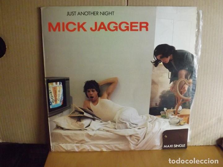 Discos de vinilo: MICK JAGGER ---- JUST ANOTHER NIGHT - MAXI SINGLE - Foto 1
