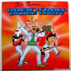 Discos de vinilo: JIVE BUNNY AND THE MASTERMIXERS - ROCK'N'ROLL DANCE PARTY - MAXI QUALITY 1991 GERMANY BPY. Lote 287828218