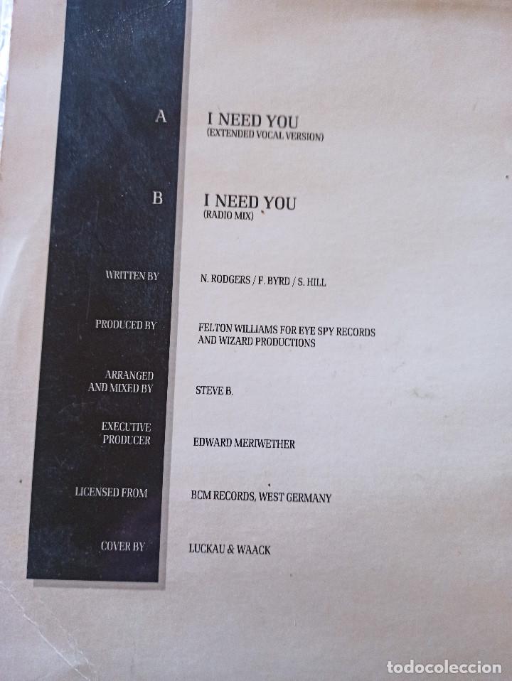 Discos de vinilo: BVSMP / I NEED YOU - Foto 3