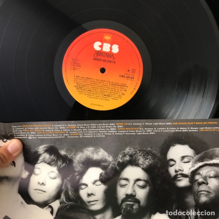 Discos de vinilo: Santana &lrm;&ndash; Inner Secrets - Foto 3
