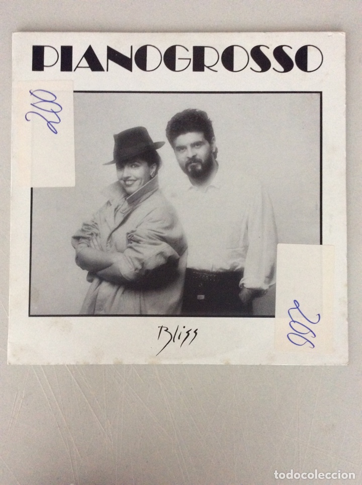 Discos de vinilo: Pianogrosso. Bliss. - Foto 1