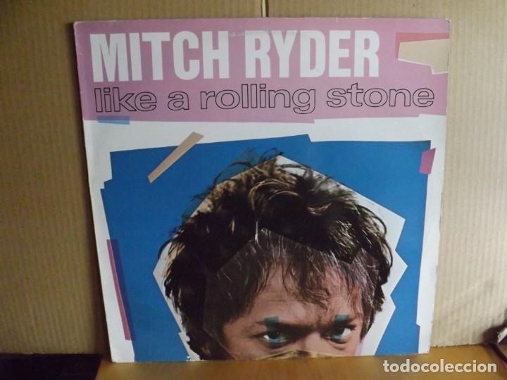 Discos de vinilo: MITCH RYDER ---- LIKE A ROLLING STONE - MAXI SINGLE - Foto 1