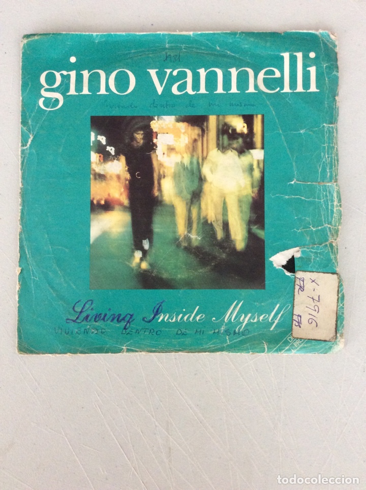 Discos de vinilo: Gino Vannelli. Living inside myself - Foto 1