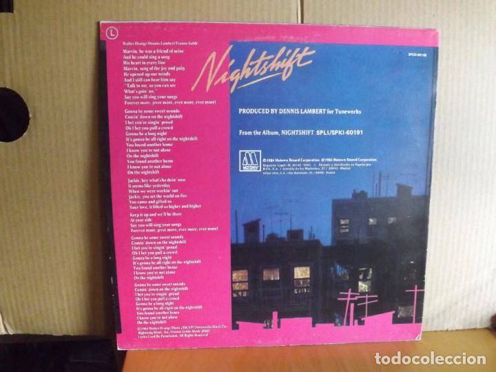 Discos de vinilo: COMMODORES ---- NIGHTSHIFT -- MAXI SINGLE - Foto 2