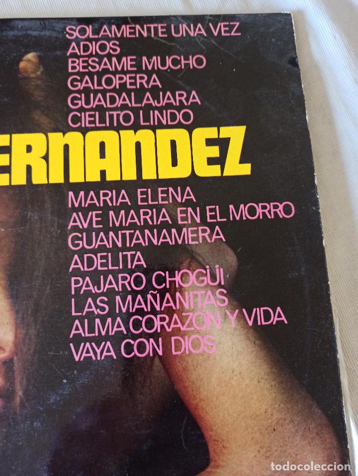 Discos de vinilo: LOS TRES HERNANDEZ / SOLAMENTE UNA VEZ - Foto 3