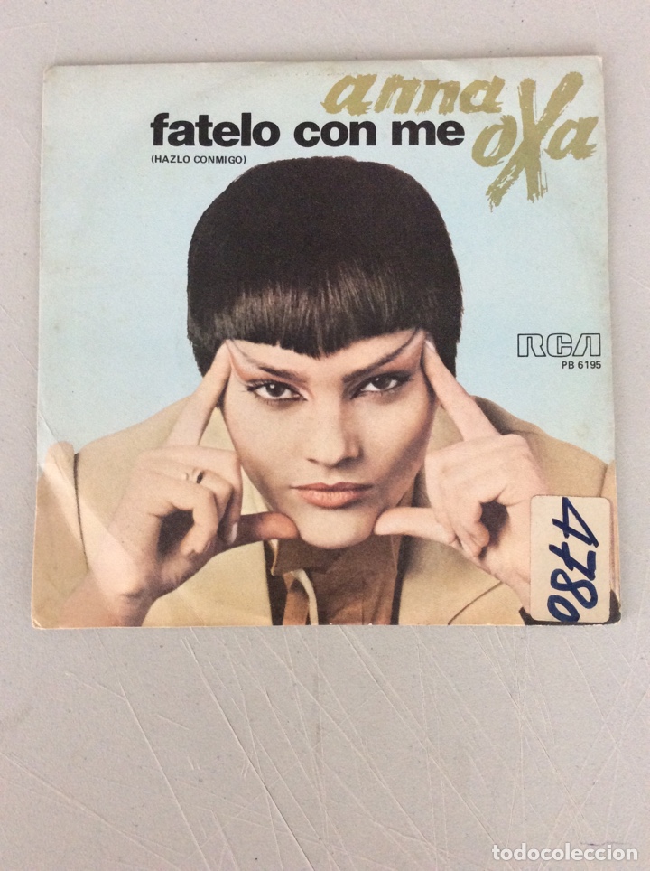 Discos de vinilo: Anna oxa. Fatelo con me - Foto 1