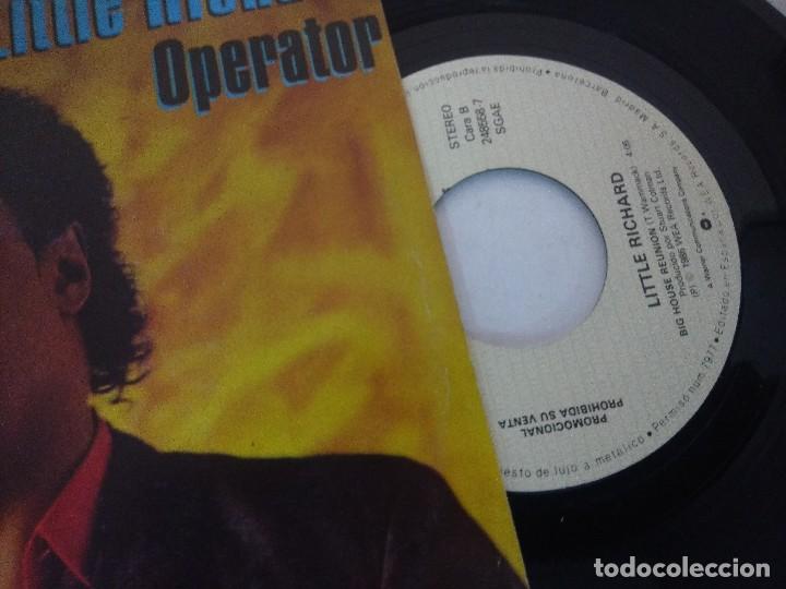 Discos de vinilo: SINGLE/LITTLE RICHARD/OPERATOR/PROMOCIONAL. - Foto 2