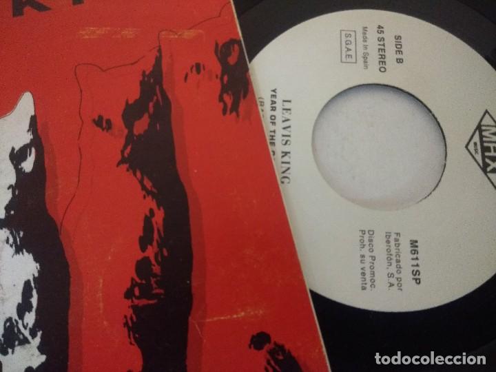 Discos de vinilo: SINGLE/LEAVIS KING/YEAR OG THE CAT. - Foto 2