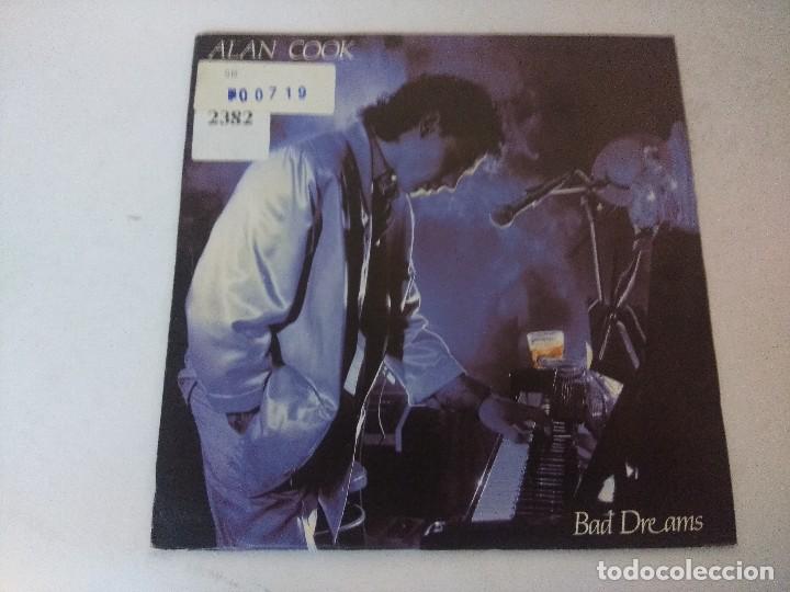 Discos de vinilo: SINGLE/ALAN COOK/BAD DREAMS. - Foto 1