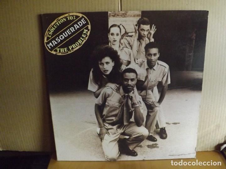 Discos de vinilo: MASQUERADE ---- ( SOLUTION TO ) THE PROBLEM - MAXI SINGLE - Foto 1