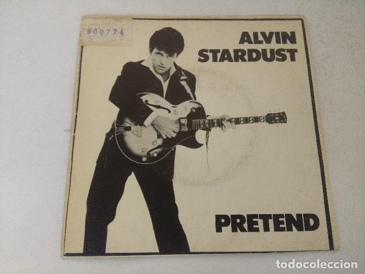 Discos de vinilo: SINGLE/ALVIN STARDUST/PRETEND/PROMOCIONAL. - Foto 1