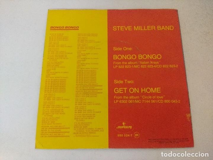 Discos de vinilo: SINGLE/STEVE MILLER BAND/BONGO BONGO. - Foto 3