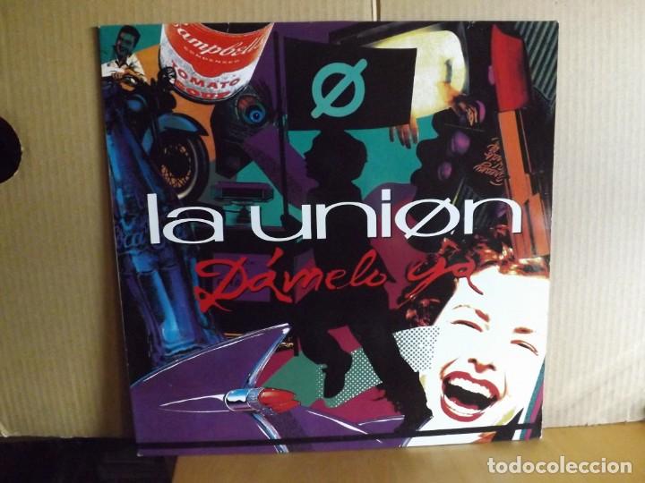Discos de vinilo: LA UNION --- DAMELO YA - MAXI SINGLE - Foto 1