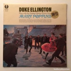Discos de vinilo: DUKE ELLINGTON ‎– PLAYS WITH THE ORIGINAL MOTION PICTURE SCORE MARY POPPINS, UK 1970. Lote 287862163