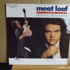 Discos de vinilo: MEAT LOAF & JOHN PARR --- ROCK´N´ROLL MERCENAIRES - MAXI SINGLE. Lote 287862253