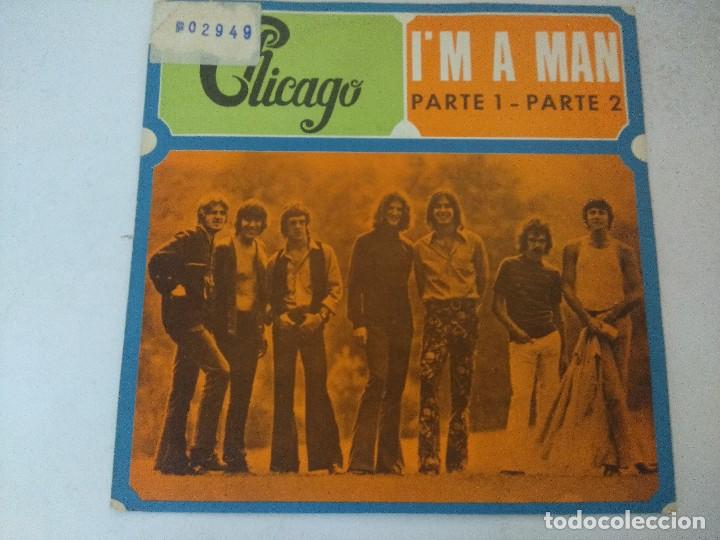 Discos de vinilo: SINGLE/CHICAGO/IM A MAN/PROMOCIONAL. - Foto 1