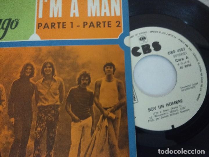 Discos de vinilo: SINGLE/CHICAGO/IM A MAN/PROMOCIONAL. - Foto 2