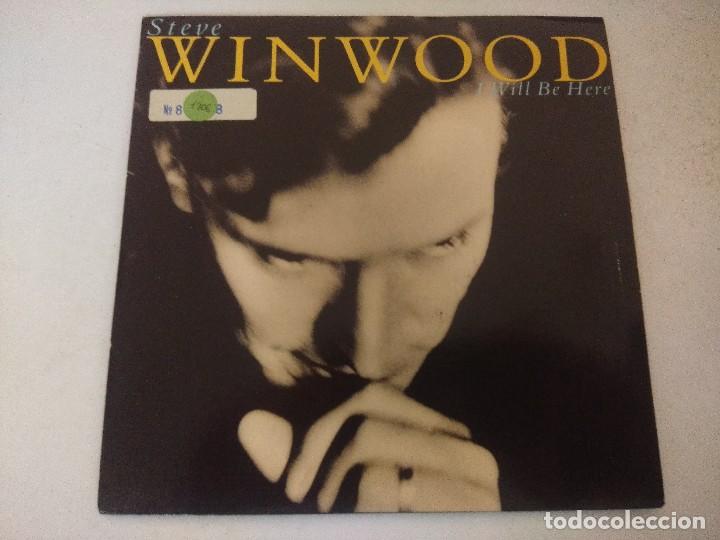 Discos de vinilo: SINGLE/STEVE WINWOOD/I WILL BE HERE. - Foto 1