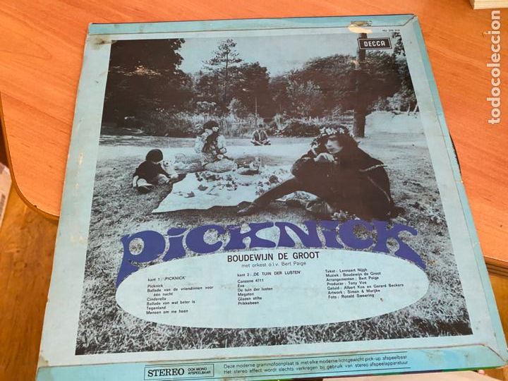 Discos de vinilo: BOUDEWIJN DE GROOT (PICKNICK) LP MONO NU370016 (B-33) - Foto 3
