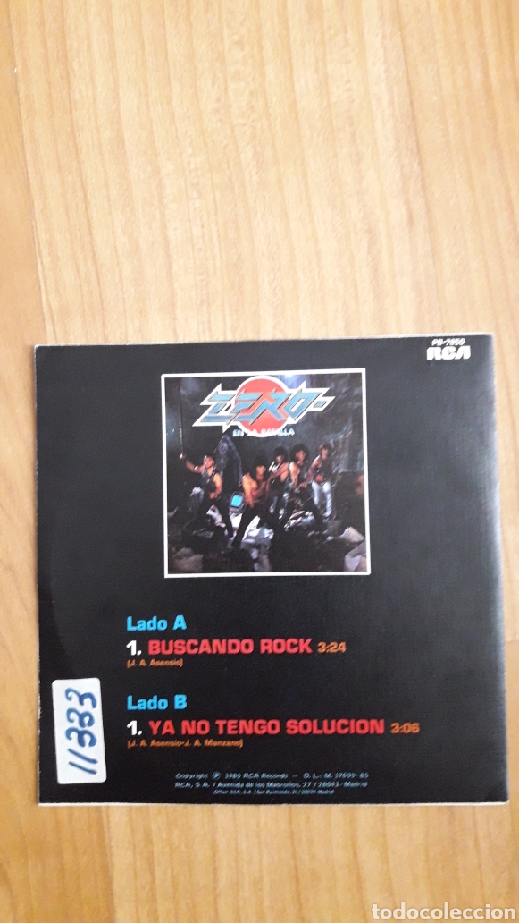 Discos de vinilo: ZERO. BUSCANDO ROCK - Foto 2