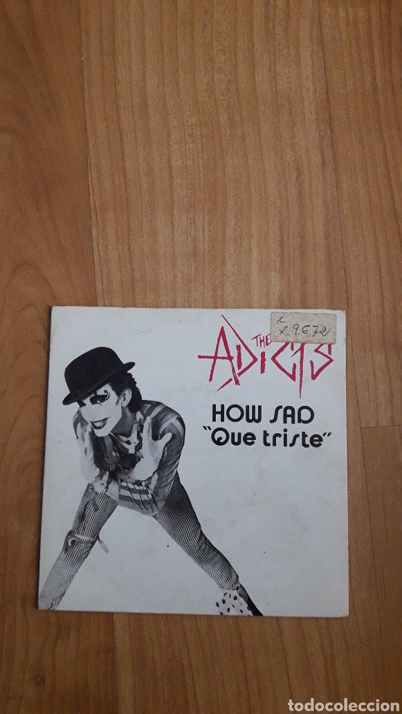 Discos de vinilo: THE ADICTS. HOW SAD. QU&Eacute; TRISTE - Foto 1