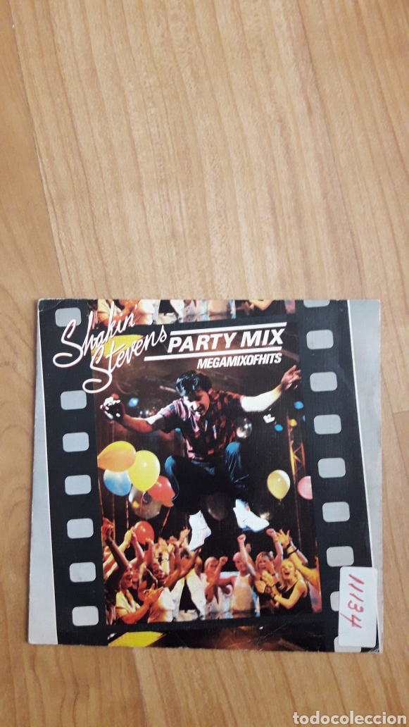 Discos de vinilo: SHAKIN STEVENS. PARTY MIX. MEGAMIXOFHITS - Foto 1
