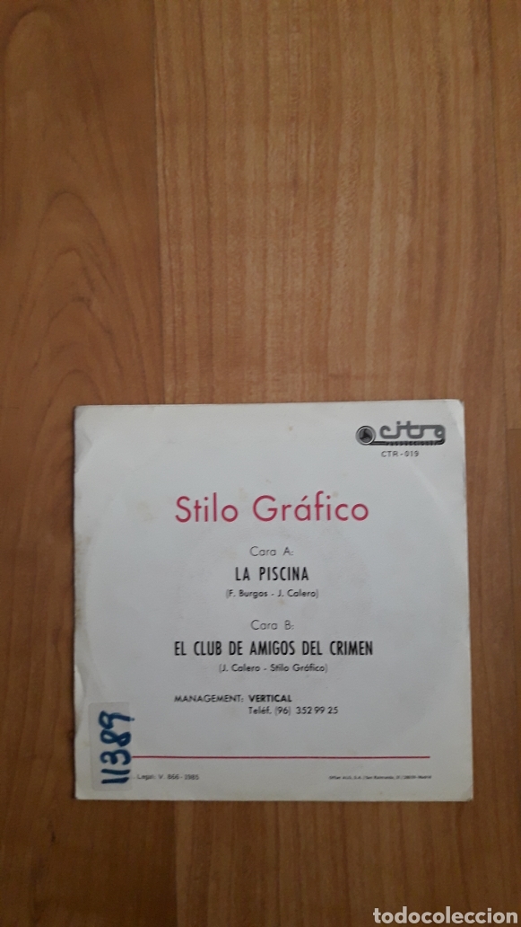 Discos de vinilo: STILO GR&Aacute;FICO. LA PISCINA - Foto 2