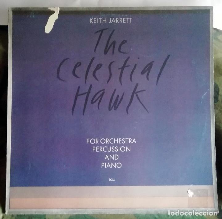 Discos de vinilo: s&oacute;lo portada KEITH JARRET - THE CELESTIAL HAWK - Foto 1